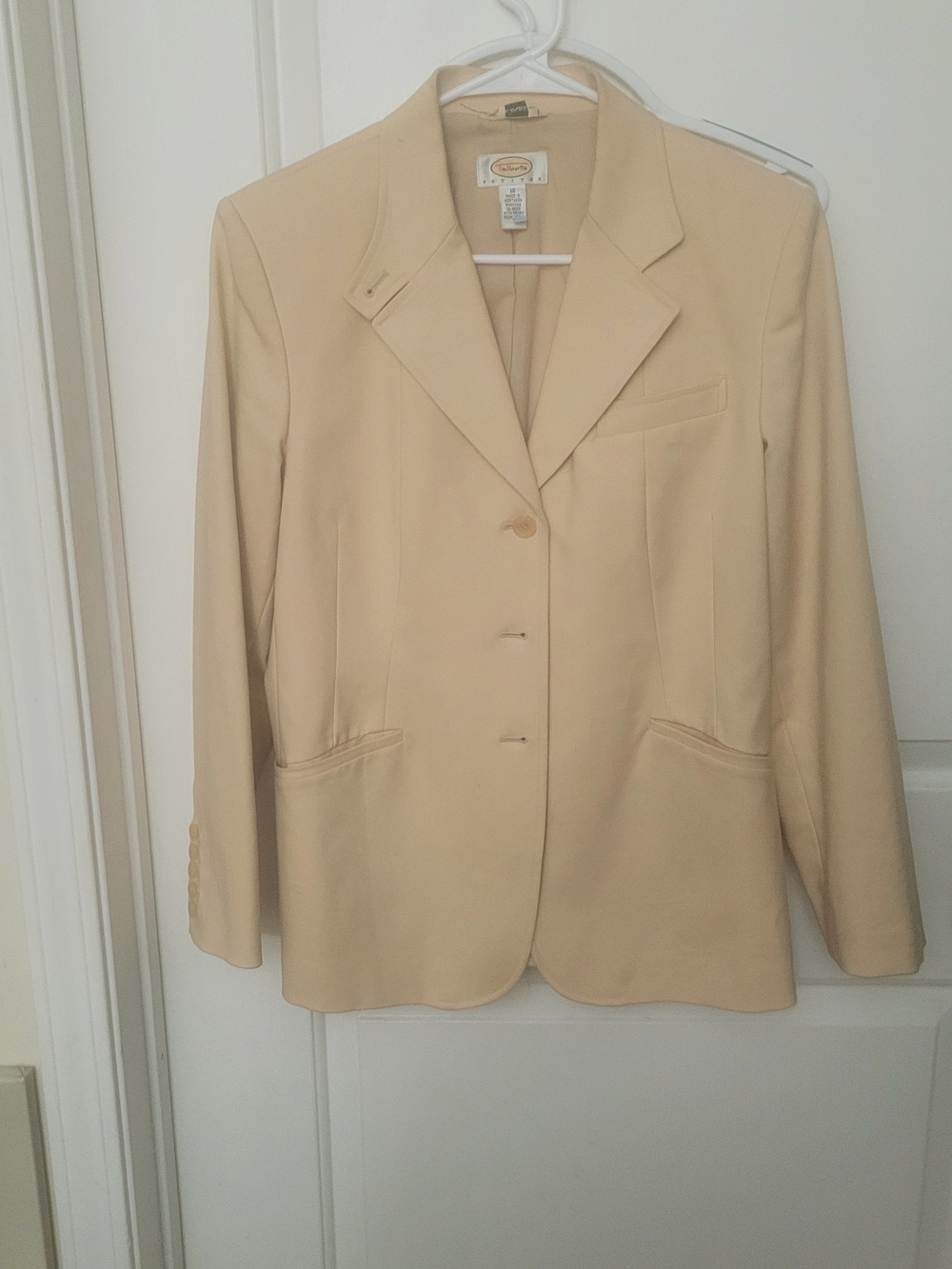 Vintage Talbots Single Breasted Slim Vented Women's Bt YL. Blazer Sz 10P